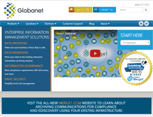Tablet Screenshot of globanet.com